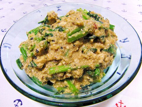 簡単！美味しい！ほうれん草のアボカド豆腐和え